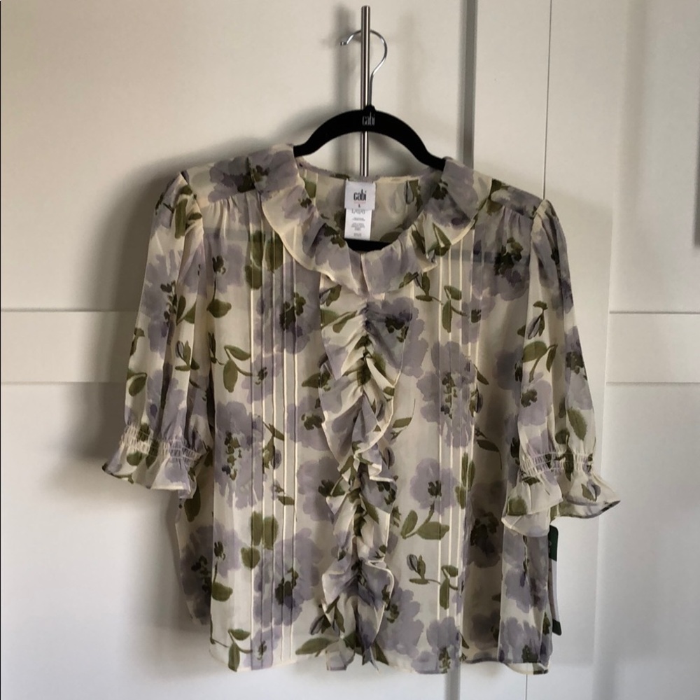 Cabi Floral Cherish Blouse